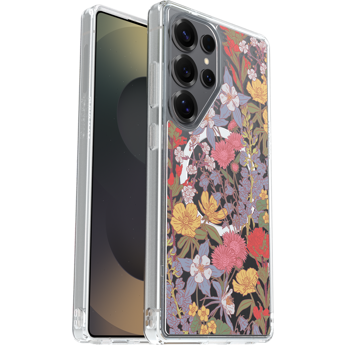 Galaxy S25 Ultra Case Symmetry Series Clear with Magnets