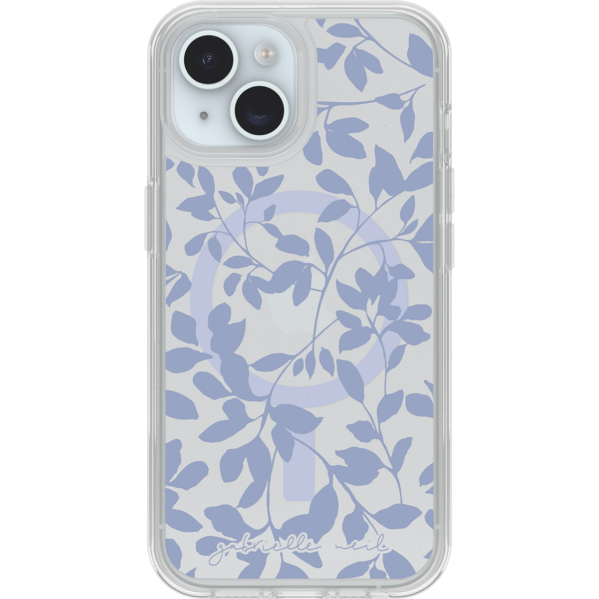 iPhone 16e and iPhone 15 Case Symmetry Series Clear for MagSafe Gabrielle Neil Collection