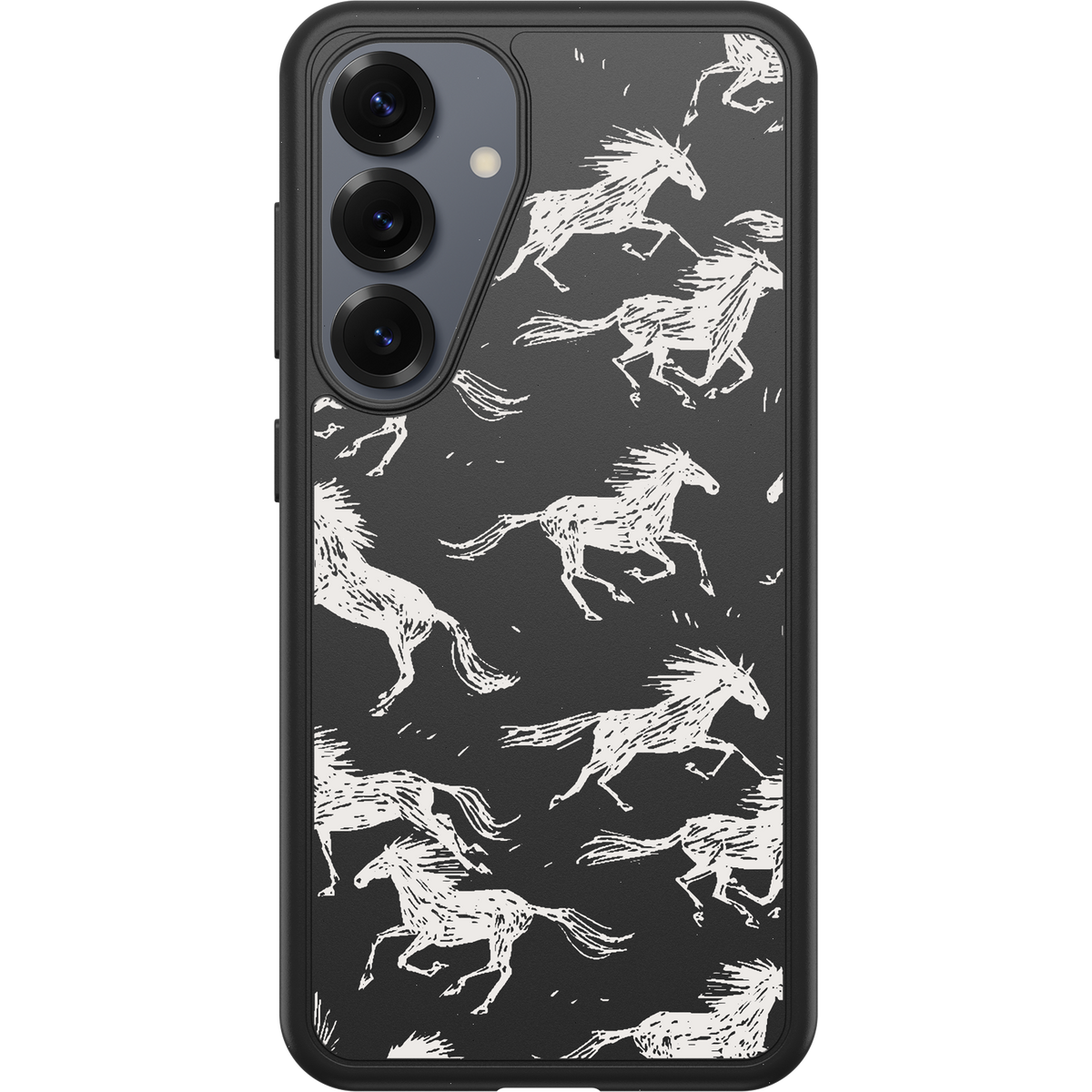 Galaxy S25 Case Symmetry Series with Magnets Western Noir Collection