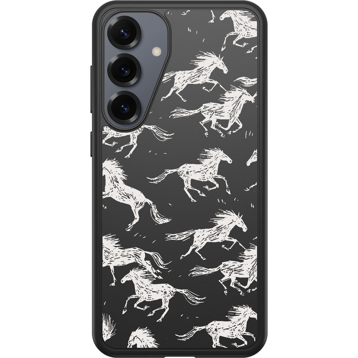 Galaxy S25+ Case Symmetry Series with Magnets Western Noir Collection