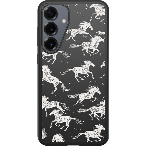 Galaxy S25+ Case Symmetry Series with Magnets Western Noir Collection