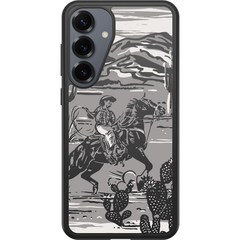 Galaxy S25+ Case Symmetry Series with Magnets Western Noir Collection
