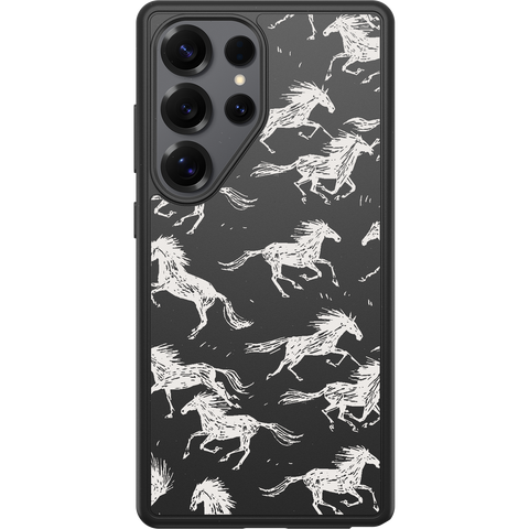 Galaxy S25 Ultra Case Symmetry Series with Magnets Western Noir Collection