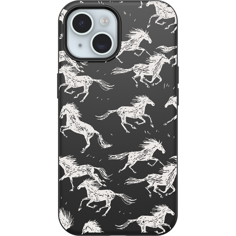 iPhone 16e, iPhone 15, iPhone 14 and iPhone 13 Case Symmetry Series for MagSafe Western Noir Collection