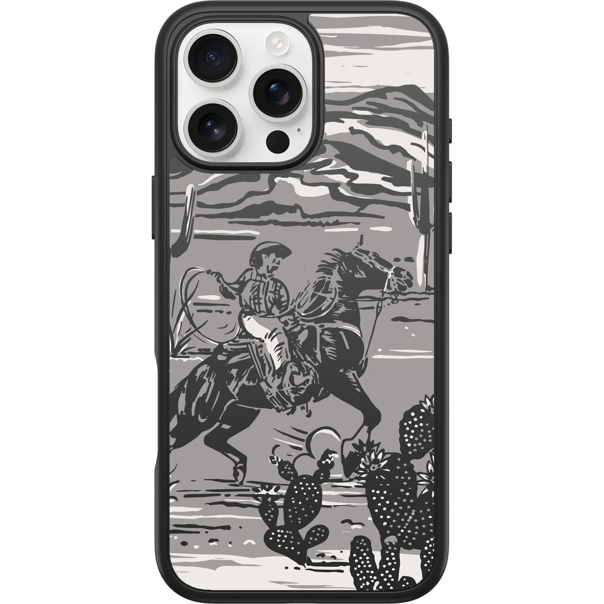 iPhone 16 Pro Max Case Symmetry Series for MagSafe Western Noir Collection