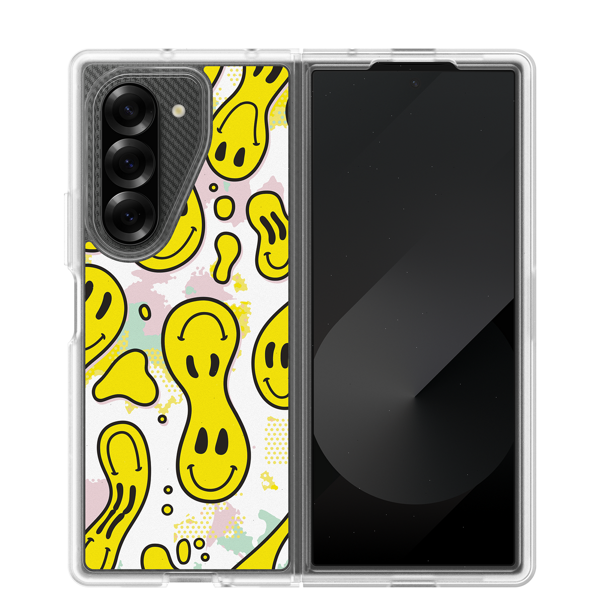 Galaxy Z Fold6 Case Thin Flex Series Smiley Drip