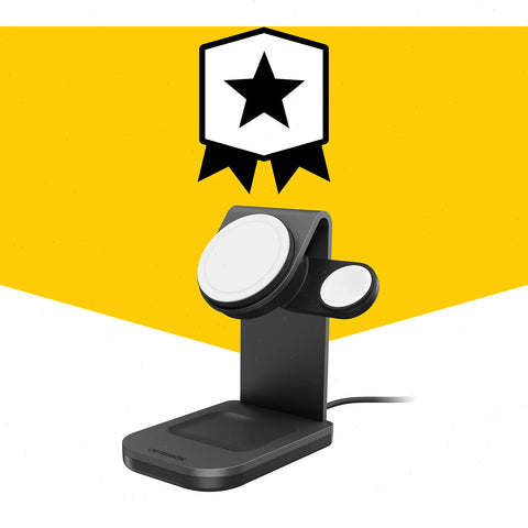 3-in-1 Charging Station with MagSafe MFi approved (15W)