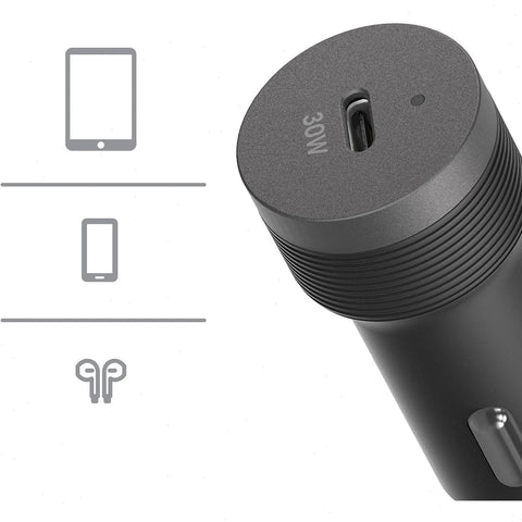 USB-C Car Charger - 30W Premium Pro Fast Charge