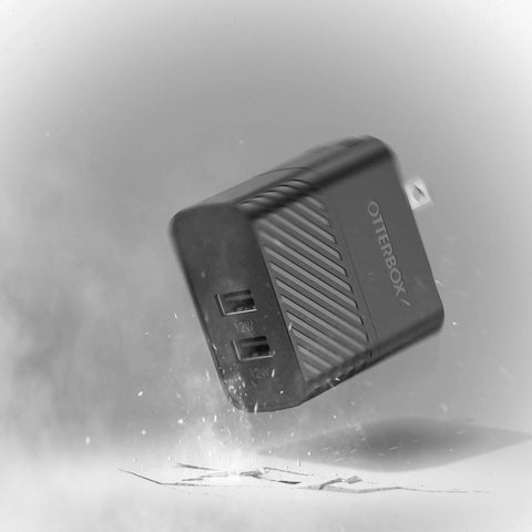 Lightning to USB-A Dual Port Wall Charging Kit, 24W Combined