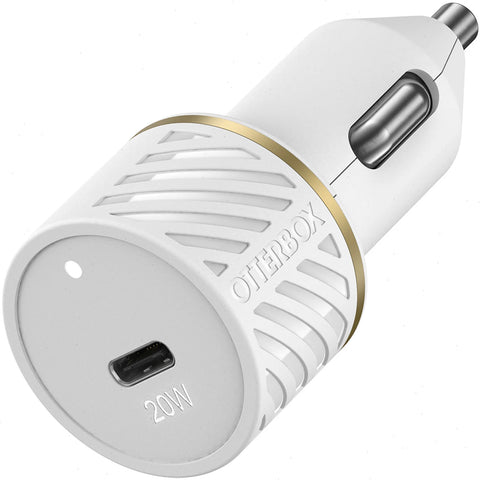Lightning to USB-C Car Charging Kit, 20W Fast Charge
