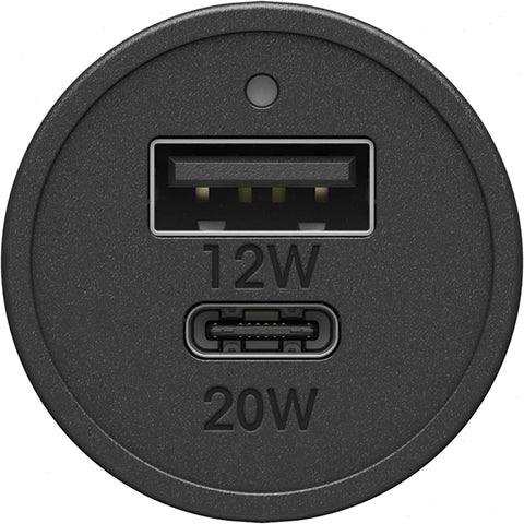 USB-C + USB-A Dual Port 32W Car Charger Premium Charger