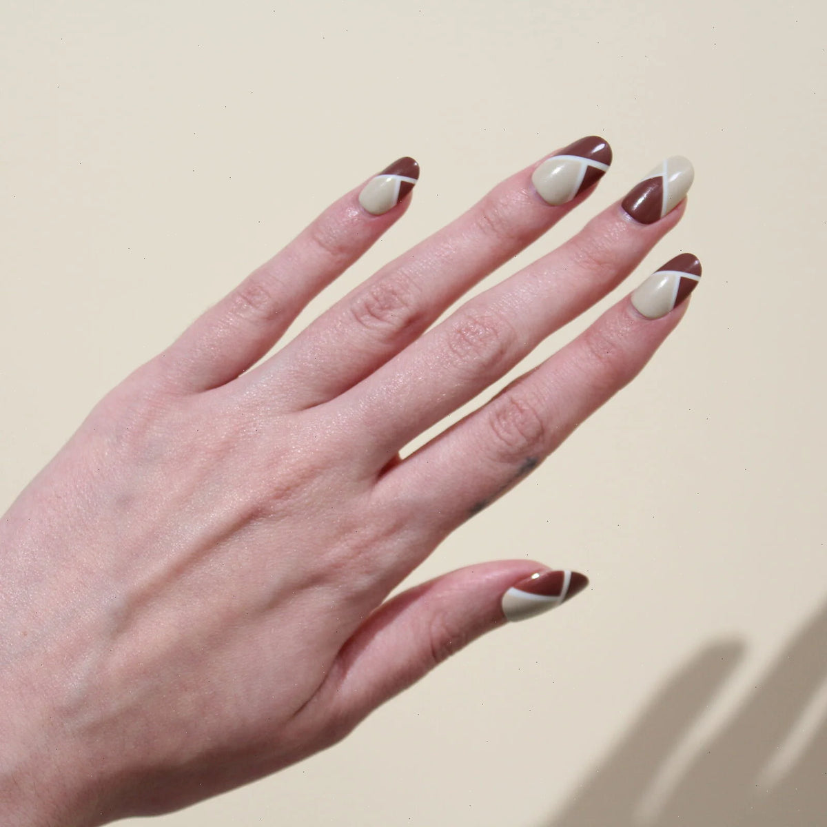 OtterBox x Chillhouse Chocolate and Cream Nail Set Cutting It Close